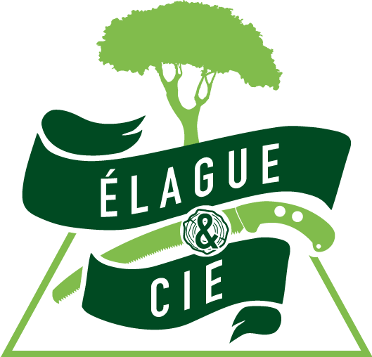 Logo avec fond - Elague et Compagnie élagueur à La Roche sur Yon